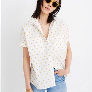 Madewell sunshine button up!